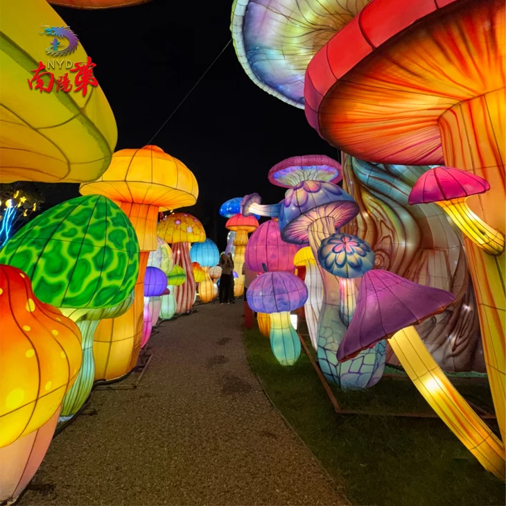 Chinese LED Mushroom Lantern Show suppliers Chinese LED Mushroom Lantern Show suppliers