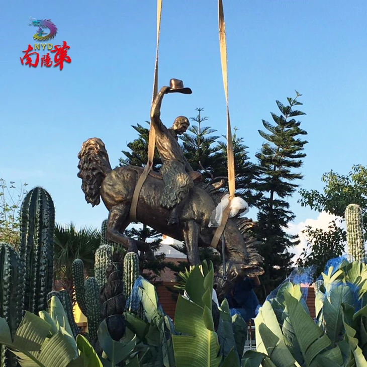 Large Cowboy Horse Statue factory Large Cowboy Horse Statue factory