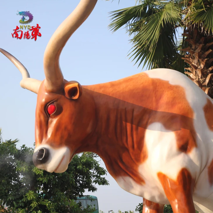 Large Dynamic Bull Sculpture factory