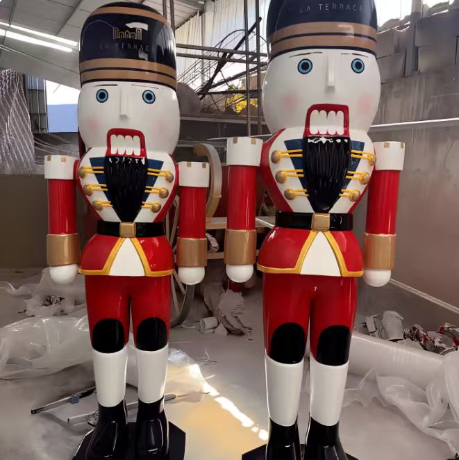 Life Size Fiberglass Nutcracker