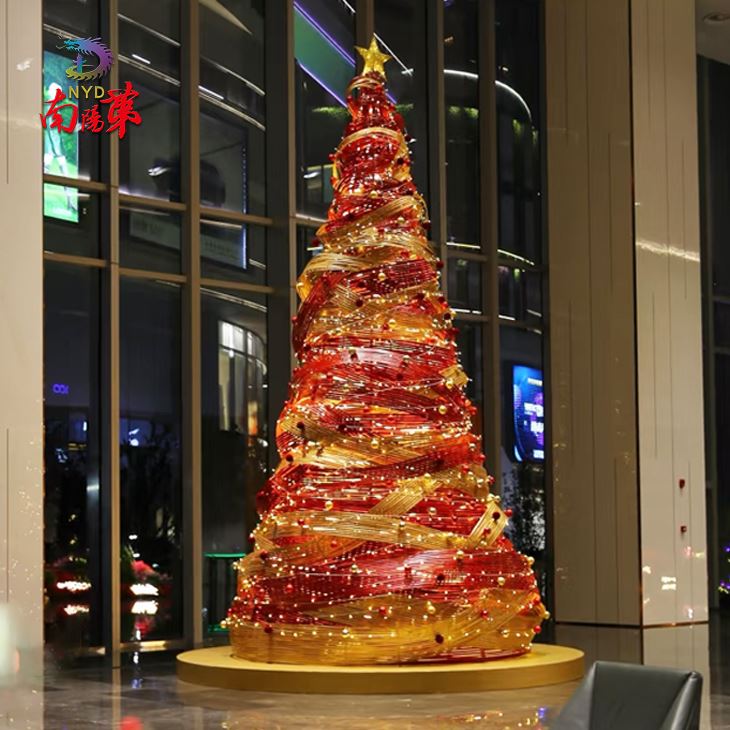 Giant Bamboo Artificial Christmas Tree