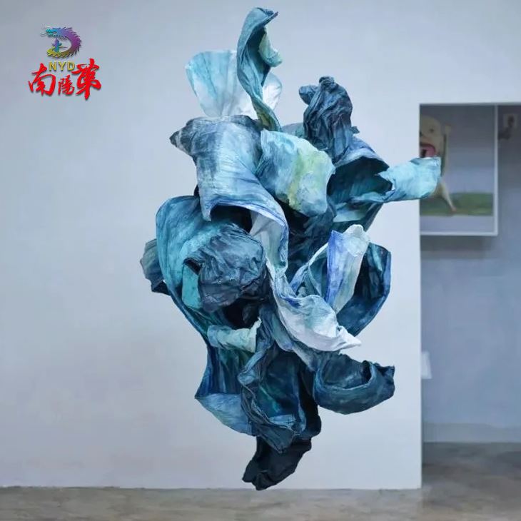 Hanging Indoor Paper Fabric Sculptures Hanging Indoor Paper Fabric Sculptures