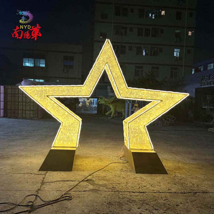 christmas star arch christmas star arch