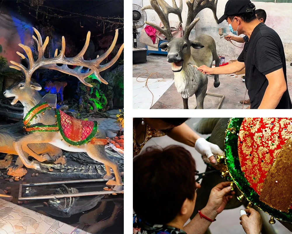 China Factory Artificial Deer for Window Display China Factory Artificial Deer for Window Display
