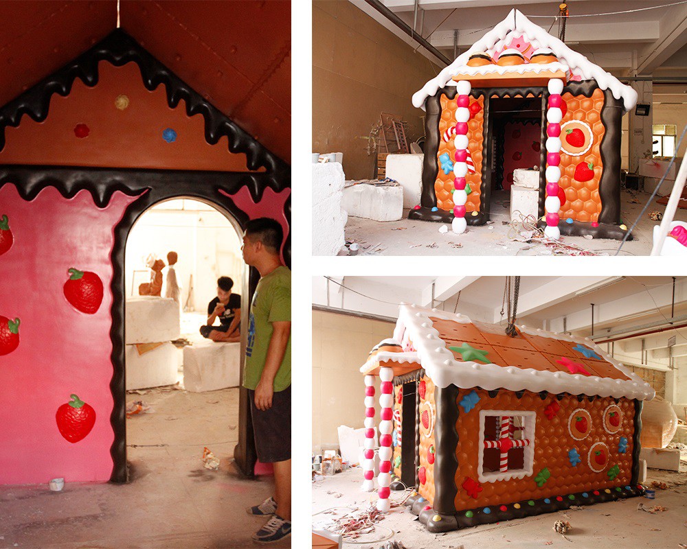 Gingerbread House Outdoor Christmas Decorations Made in China Gingerbread House Outdoor Christmas Decorations Made in China
