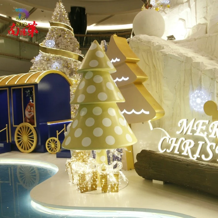 Shopping Mall Christmas Scene Decoration Made in China